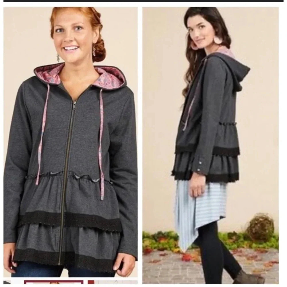 Matilda Jane Wise and Wonderful Hoodie Sz M
